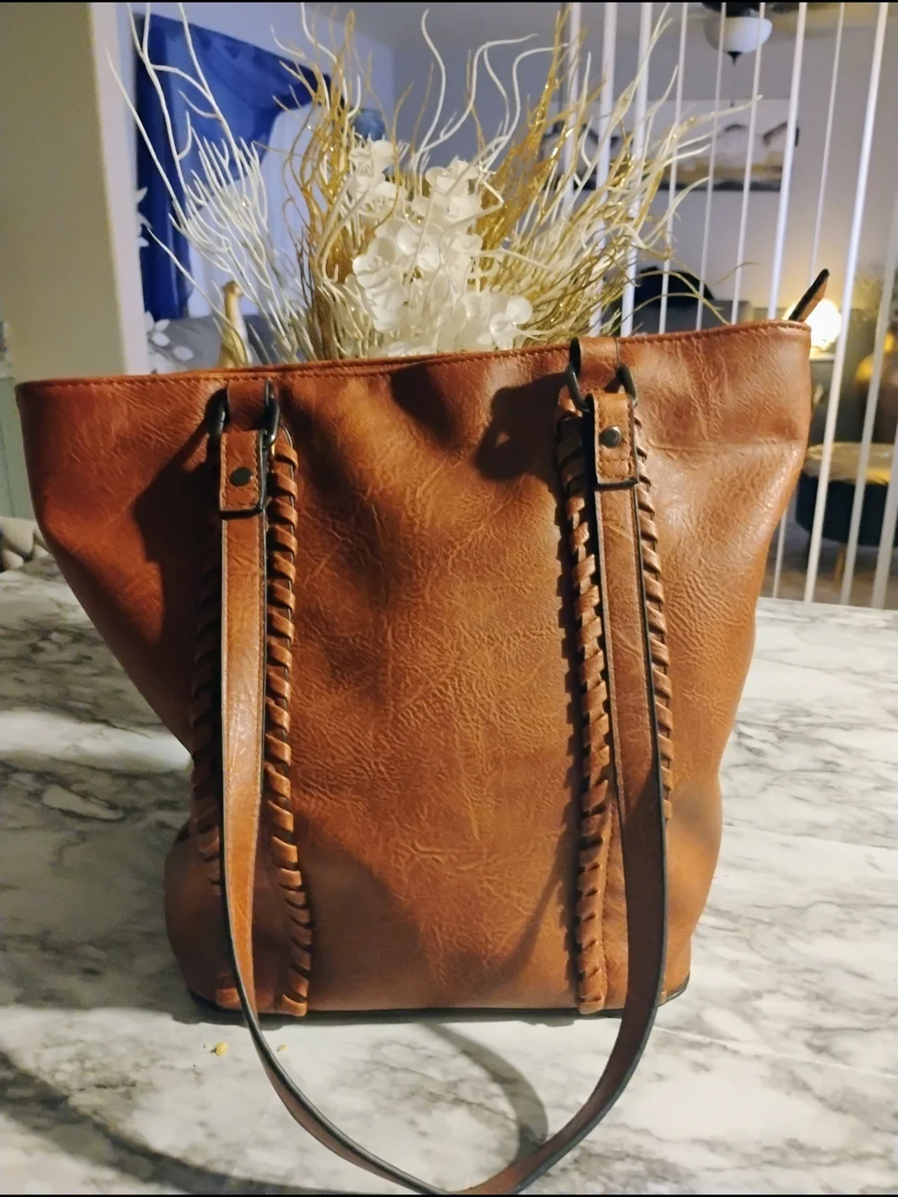 Sam Hadley Classic Brown Women’s Tote Bag - Sleek Everyday Carry